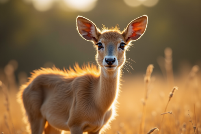Animal dans son habitat naturel en plein jour