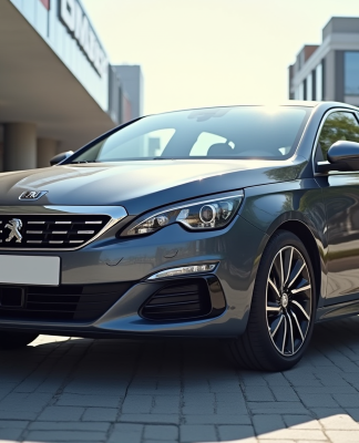 Voiture Peugeot 408 d'occasion dans un concessionnaire ensoleille