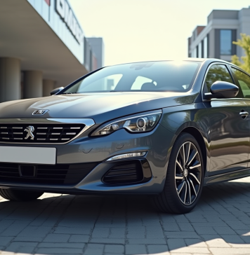 Voiture Peugeot 408 d'occasion dans un concessionnaire ensoleille